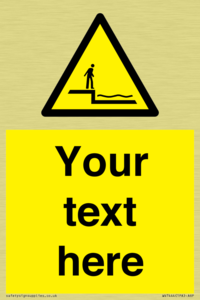 Custom Warning shallow water